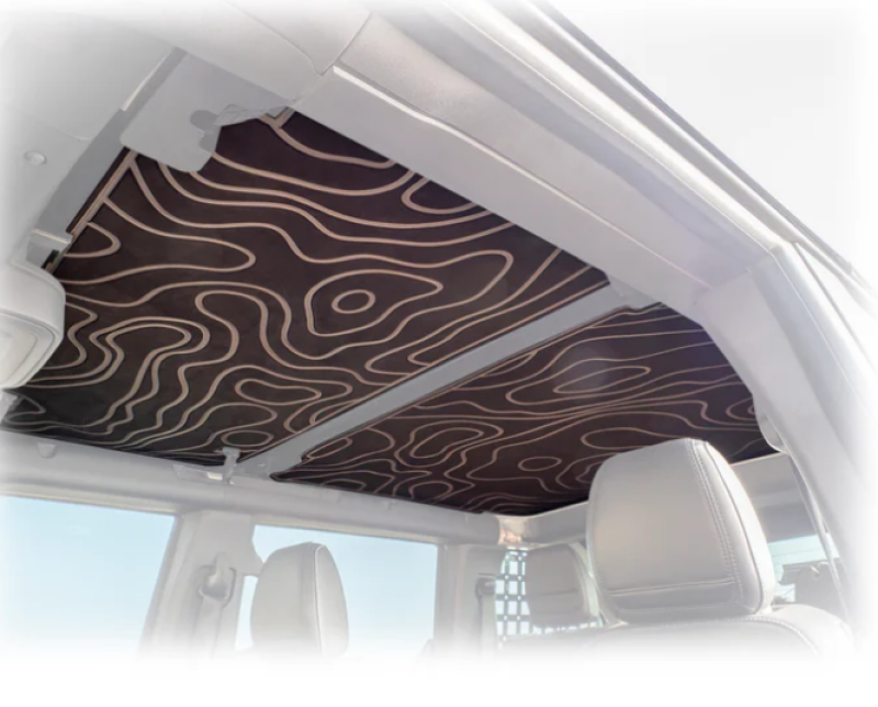 Ford Bronco Foam Headliner - TURN Offroad - TR10 Hardtop - Black - `21-`27